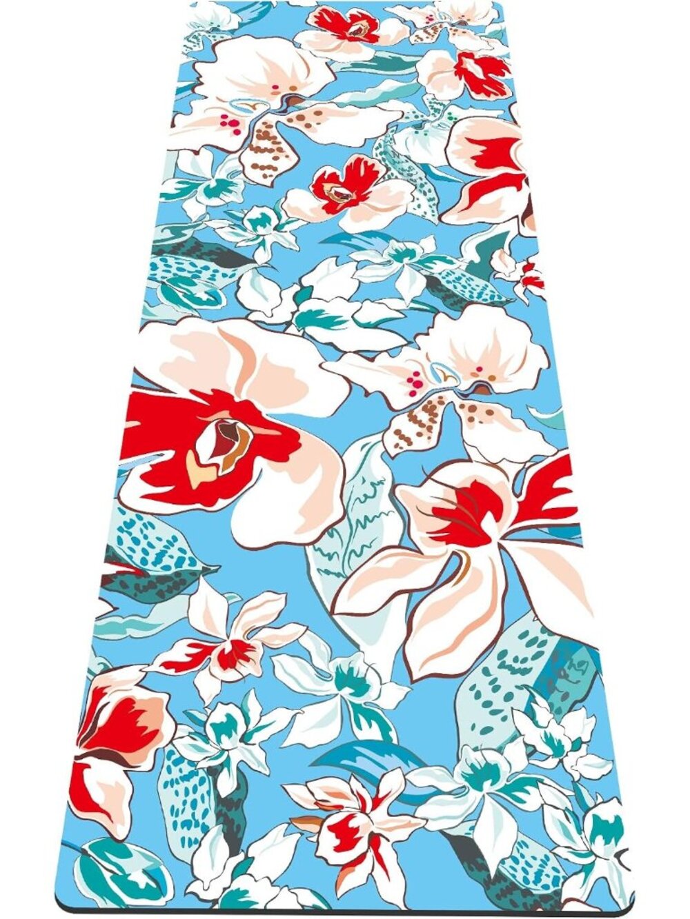 New Yoga Mat Print Extra Thick TPE Non Slip Fitness Exercise Mat Carrying Bag